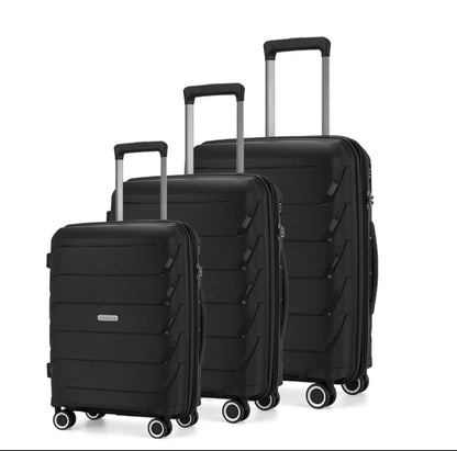 3pcs Rubber Suitcase