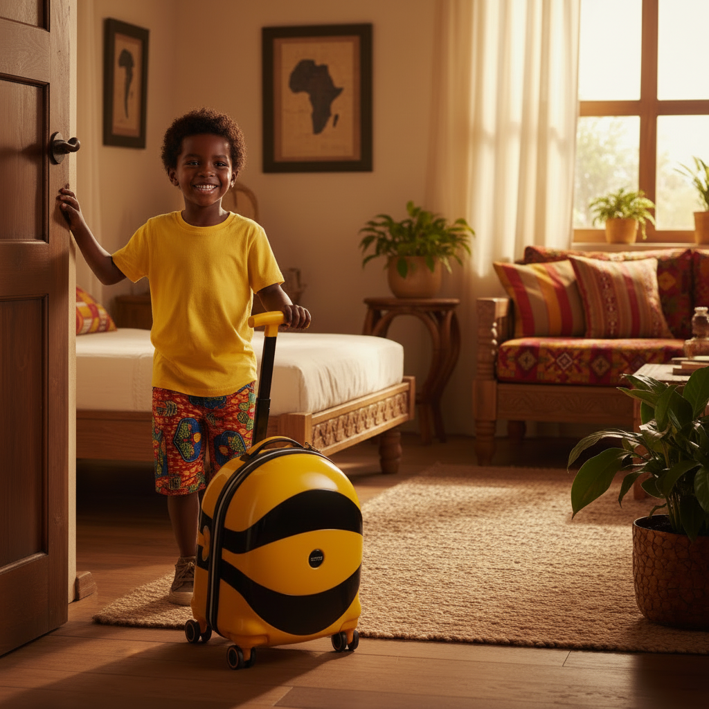 Little Bee Kids Travel Trolley 33 × 26 × 45.5 cm GM2005615