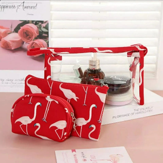 3pcs Cosmetics Bag Set