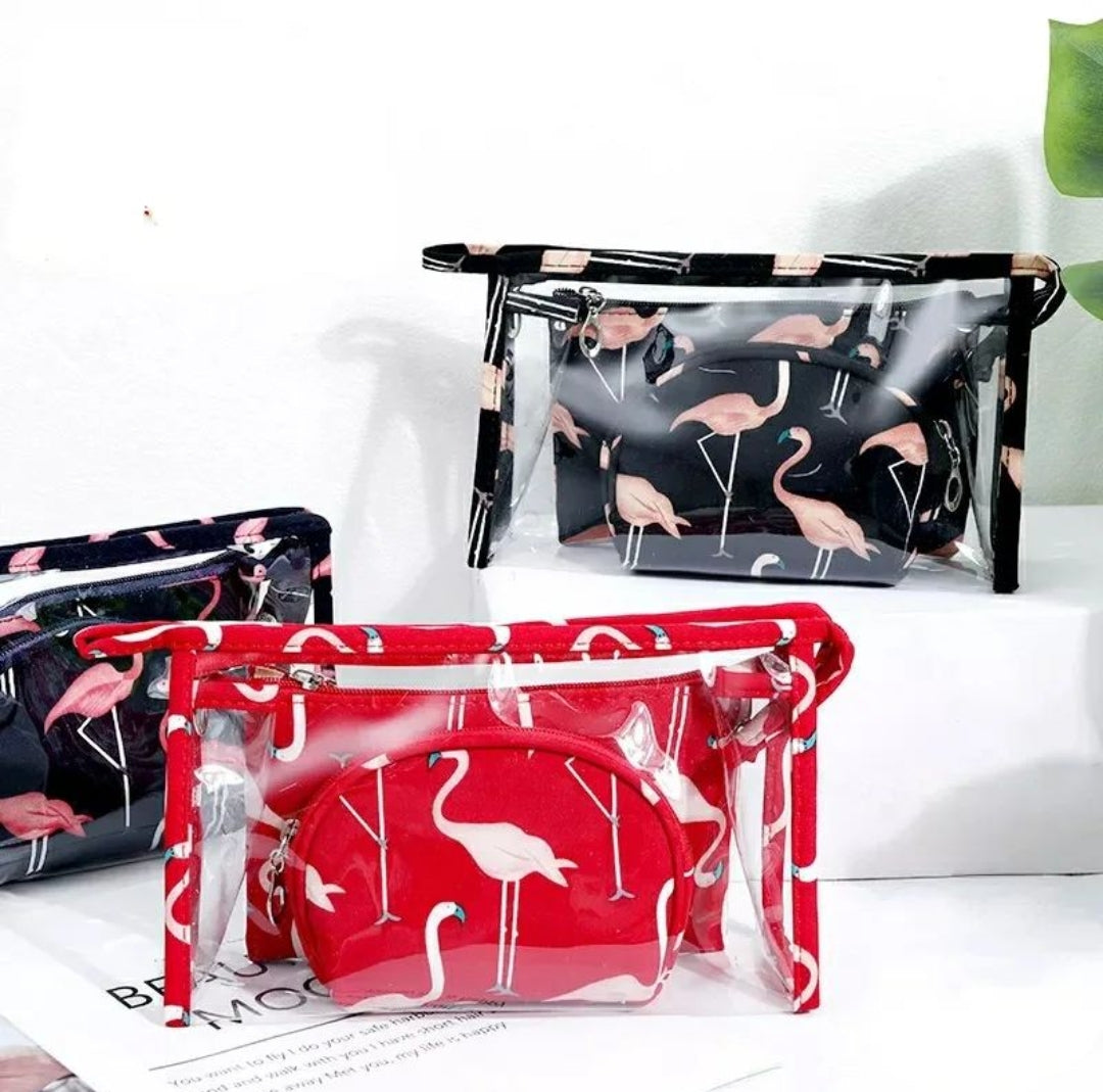 3pcs Cosmetics Bag Set