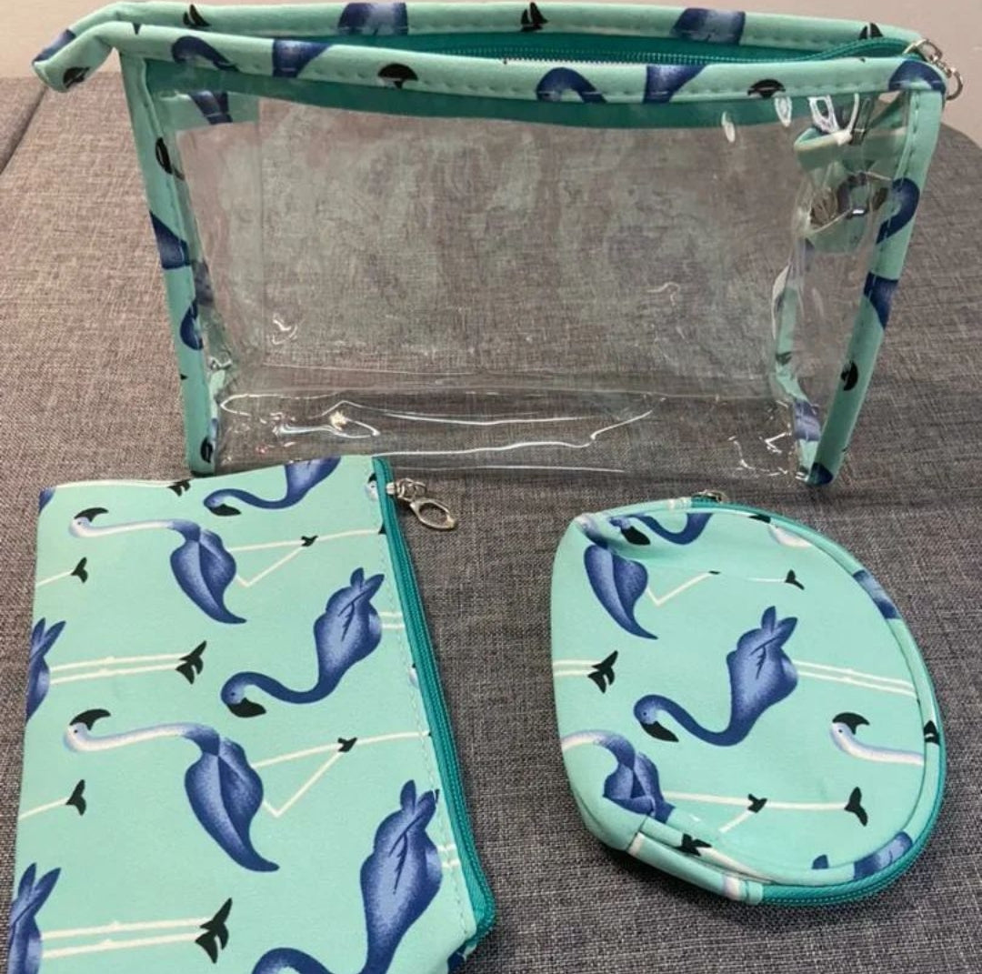 3pcs Cosmetics Bag Set