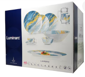Luminarc simply Lambro 46pc Dinner set -V8587