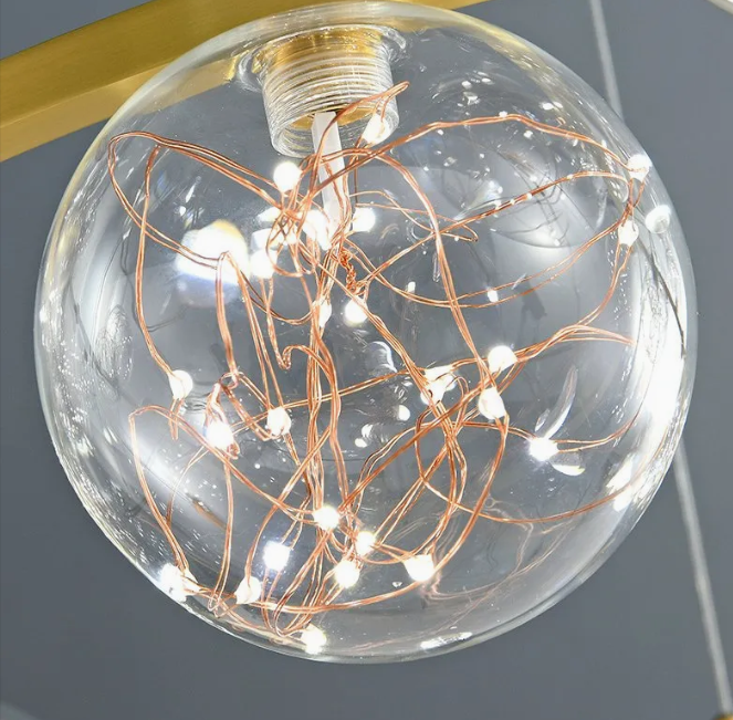 12-Bubble LED Chandelier