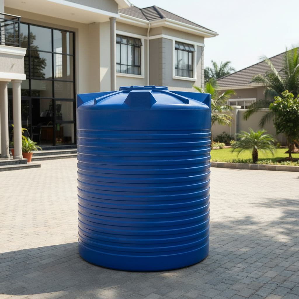 7,500 Litres Water Storage Tank (173 × 243 cm)