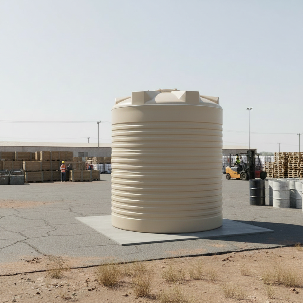 3000L Deluxe Cylindrical Water Tank – LACCYLH11