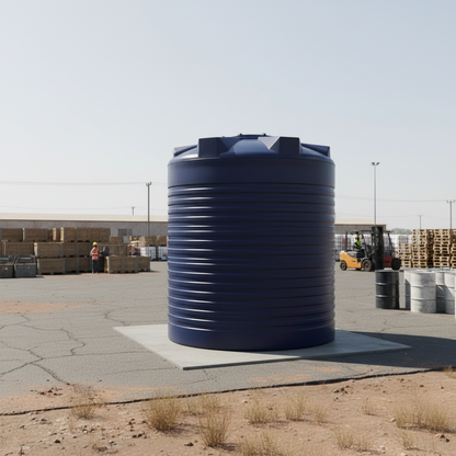5000L   Deluxe Cylindrical Water Tank