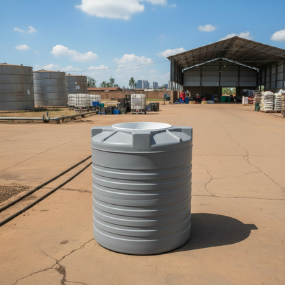 5000L   Cylindrical Water Tank