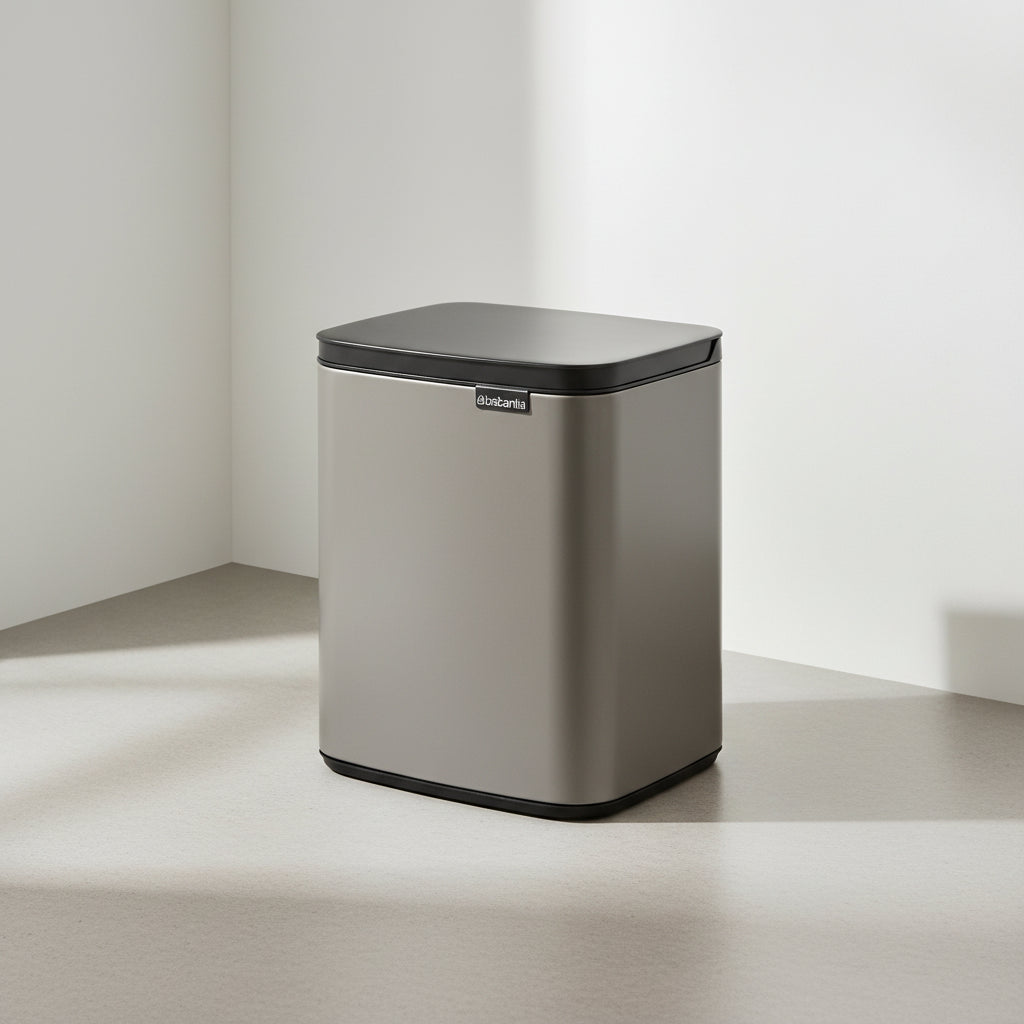 Brabantia Bo Waste Bin – Platinum