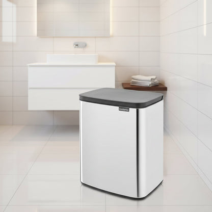 Bo Pedal Waste Bin – Brilliant Steel