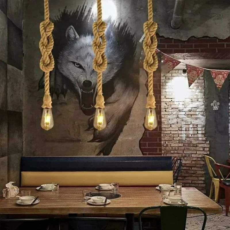 Nordic metal pendant light fixture in assorted designs with adjustable height for modern interiors