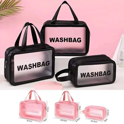 3 in 1 Waterproof Cosmetics and Wash Bags