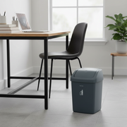 Printed Plastic Swing Bin With Removable Lid