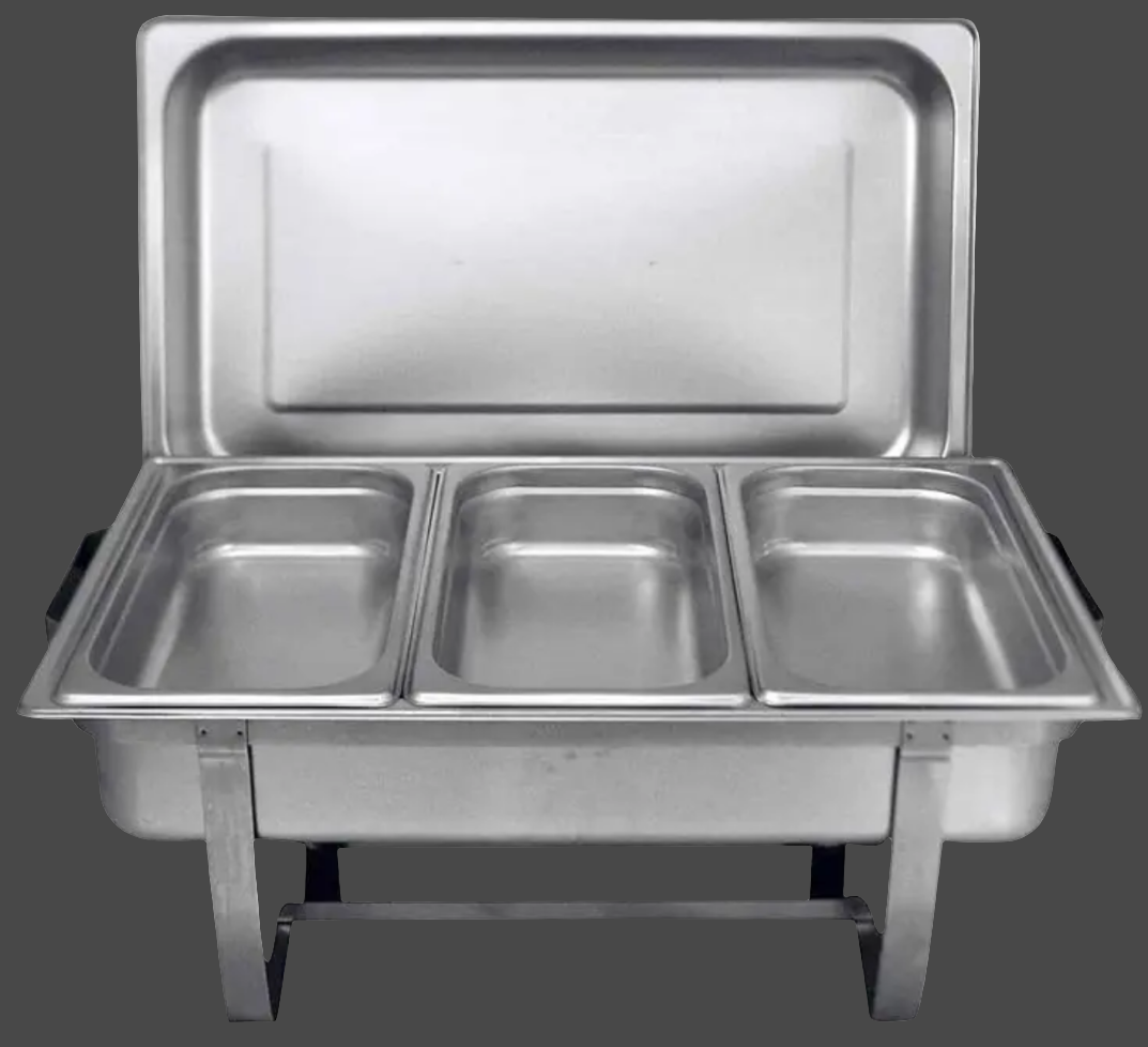 3-Partition Chafing Dish
