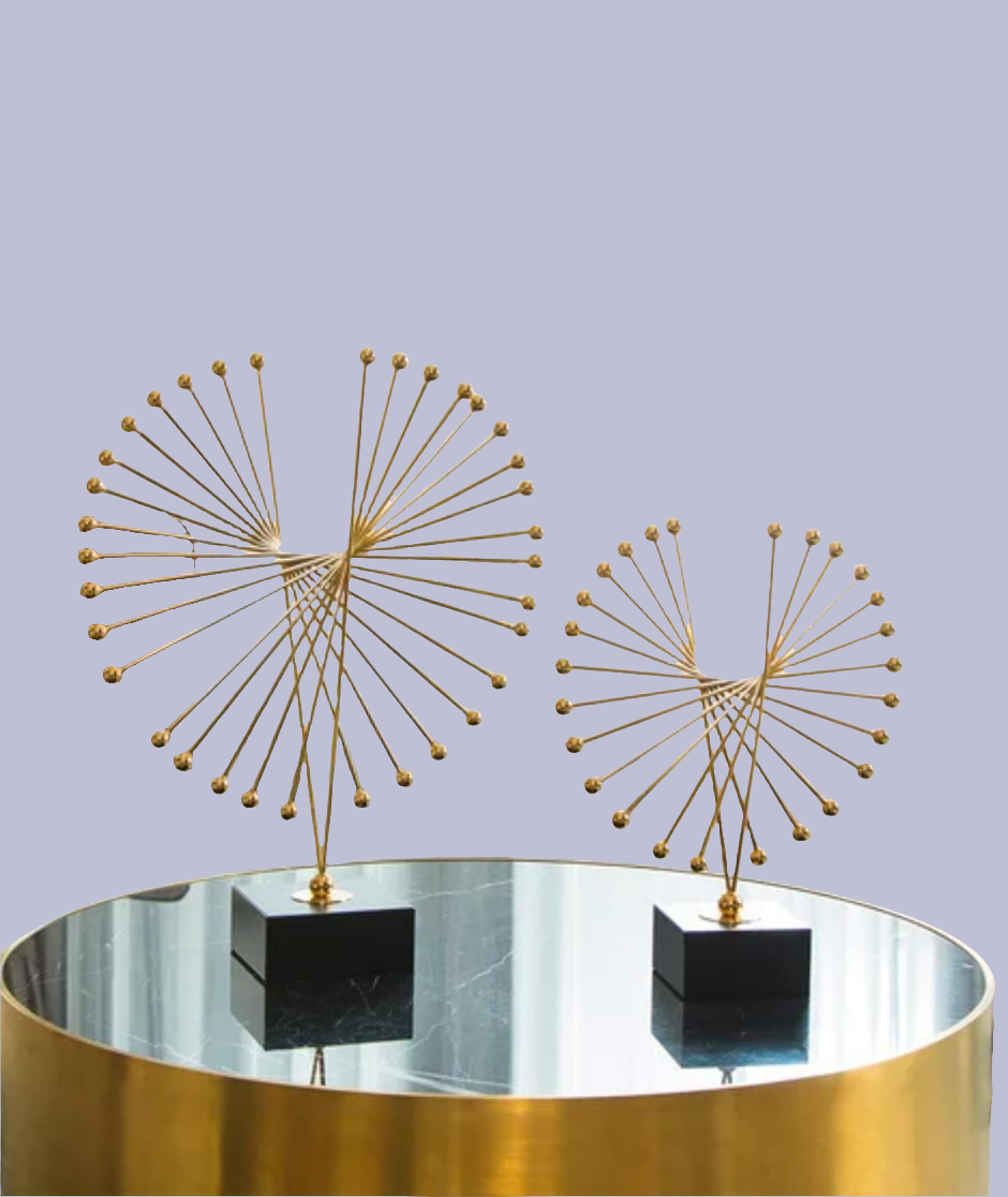 Abstract Spiked Sculpture