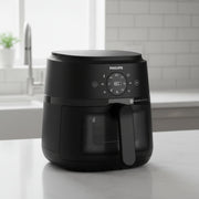 2000 Series 4.2L air fryer with 1500W power and RapidAir technology for healthier frying, baking, roasting, and grilling NA220/09.