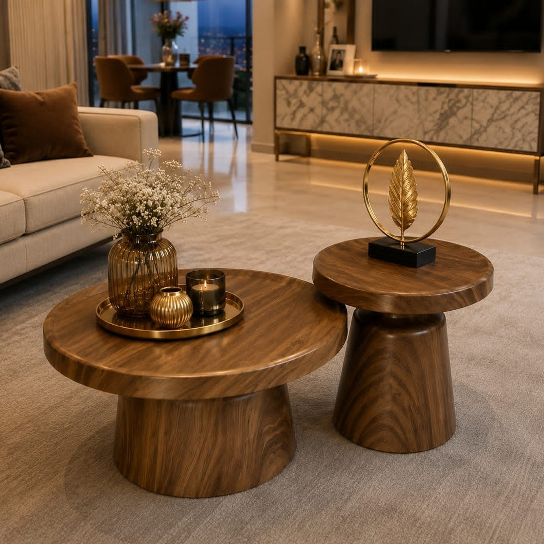 Decorative coffee table for living room furniture and home décor, available in Nairobi, Kenya