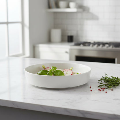 Ivory White Porcelain Serving Dish or Bowl