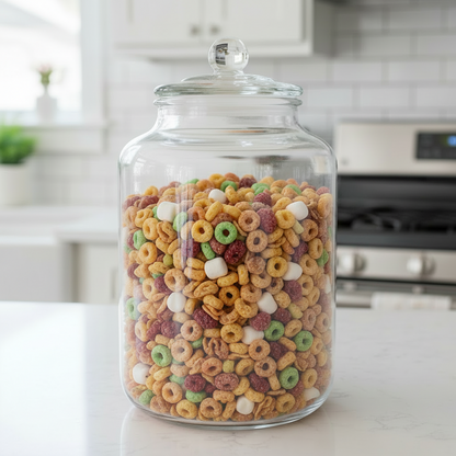 Glass Jars with Airtight Lids