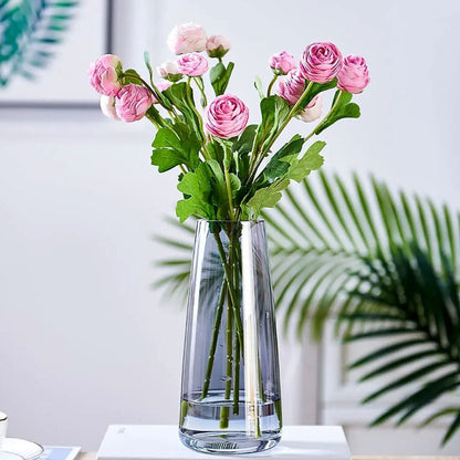 Tapered Glass Vase – 21.8cm