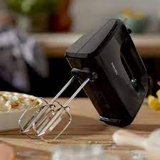 Daily Collection Hand Mixer – 280W, 5 Speeds + Turbo, Dough Hooks HR3704/11