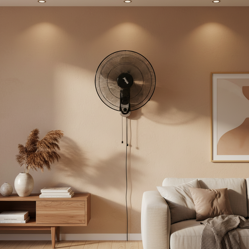 Dawood Lifestyle & Gadgets ke 18-inch wall fan with 100% copper motor and wide-angle oscillation SF934WFN