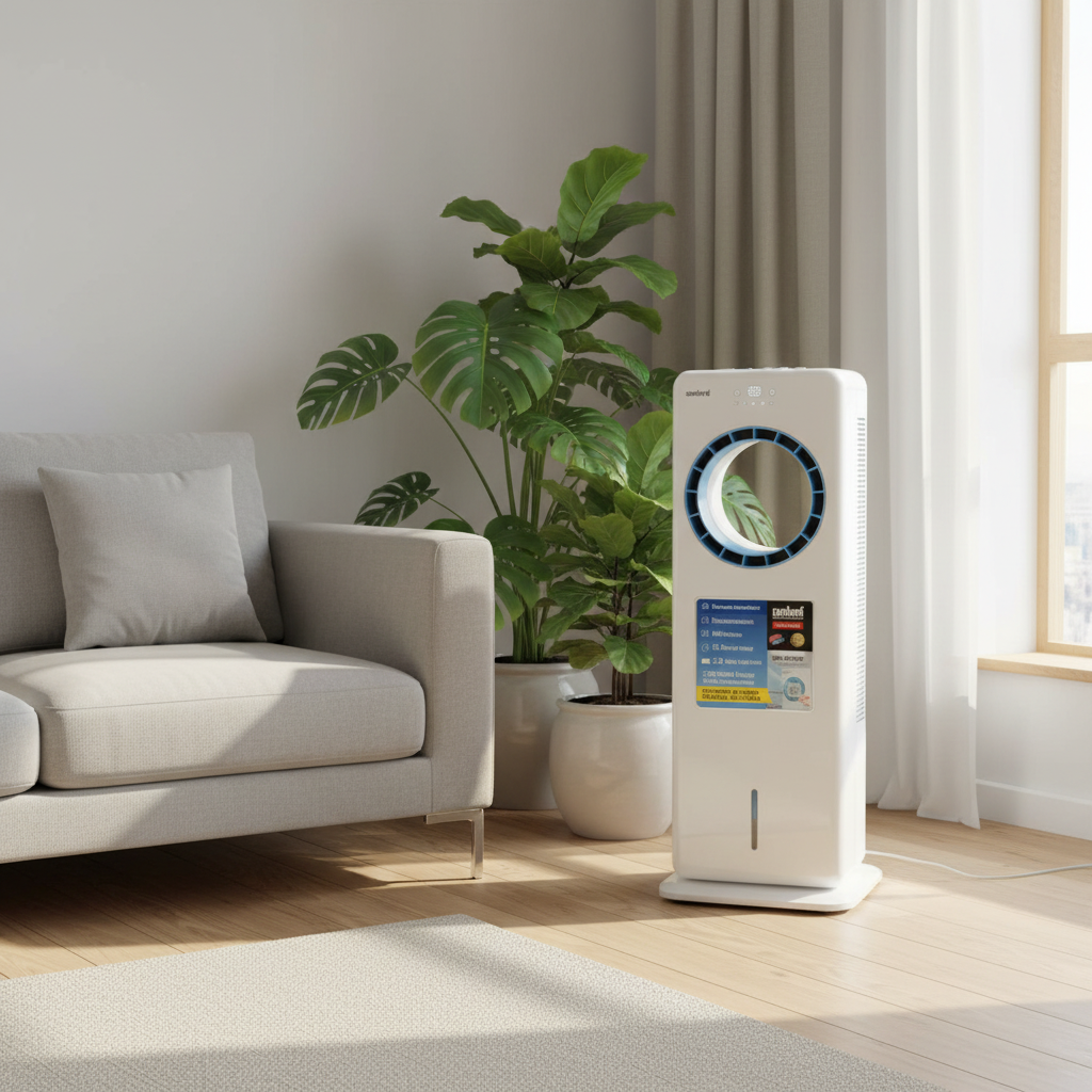 Dawood Lifestyle & Gadgets ke portable air cooler with 3.5L water tank and 70-degree oscillation SF8127PAC