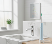 Dawood Lifestyle & Gadgets ke 2100 Series sonic electric toothbrush with QuadPacer SmartTimer ergonomic handle and up to 14 days battery life for enhanced plaque removal and everyday oral hygiene.