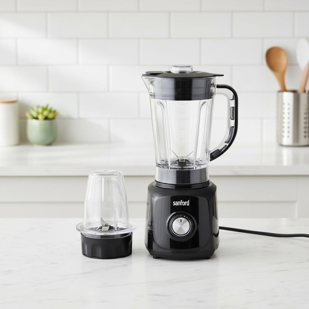 Dawood Lifestyle & Gadgets ke Sanford 2-in-1 blender with mill and 1.6L jar SF6839BR
