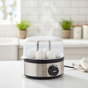 Dawood Lifestyle & Gadgets ke 7-piece egg boiler with timer function and dishwasher-safe egg holder SF5755FS