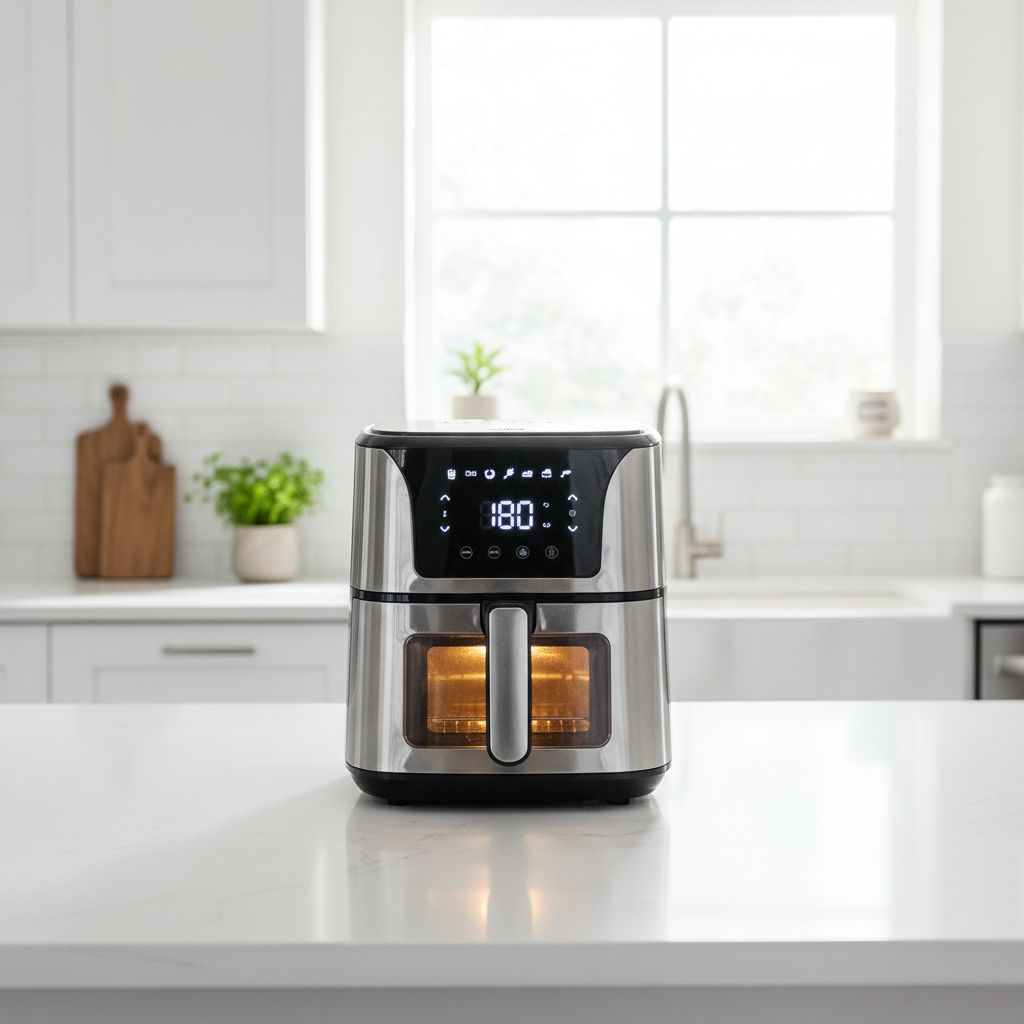 Dawood Lifestyle & Gadgets ke Sanford 5.5L air fryer with touch-screen display SF2450AF