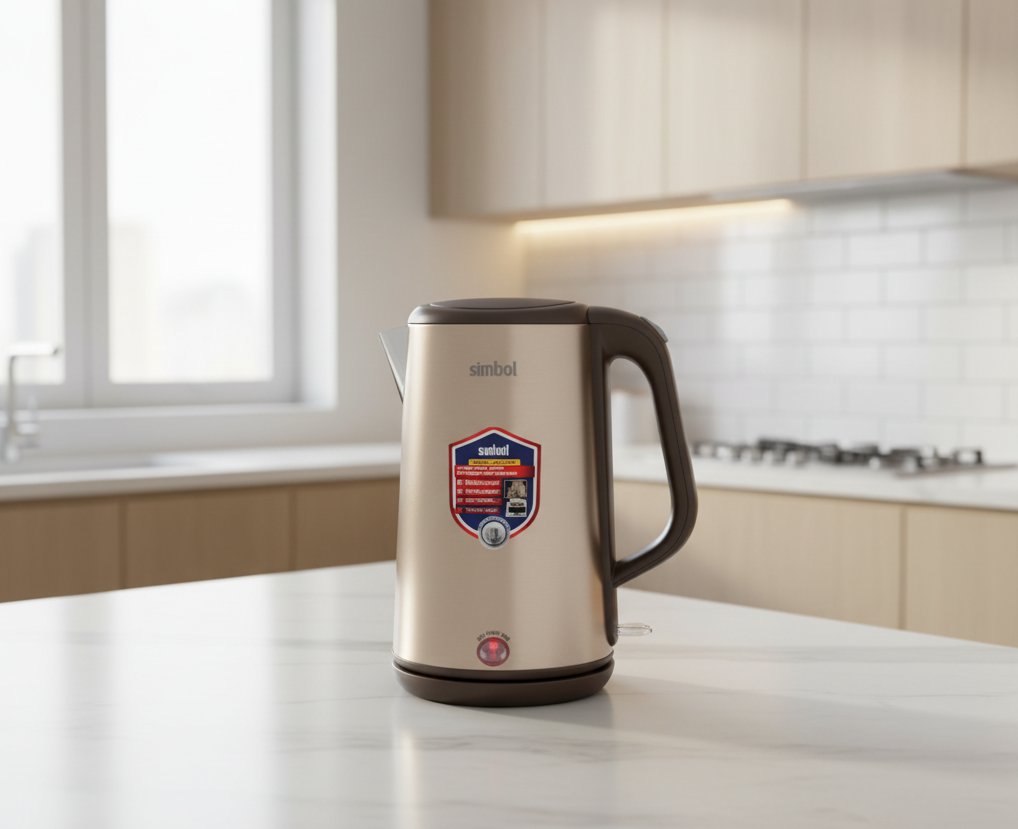 Dawood Lifestyle & Gadgets ke Sanford 1.7L triple-layer electric kettle with cool-touch body SF1868EK