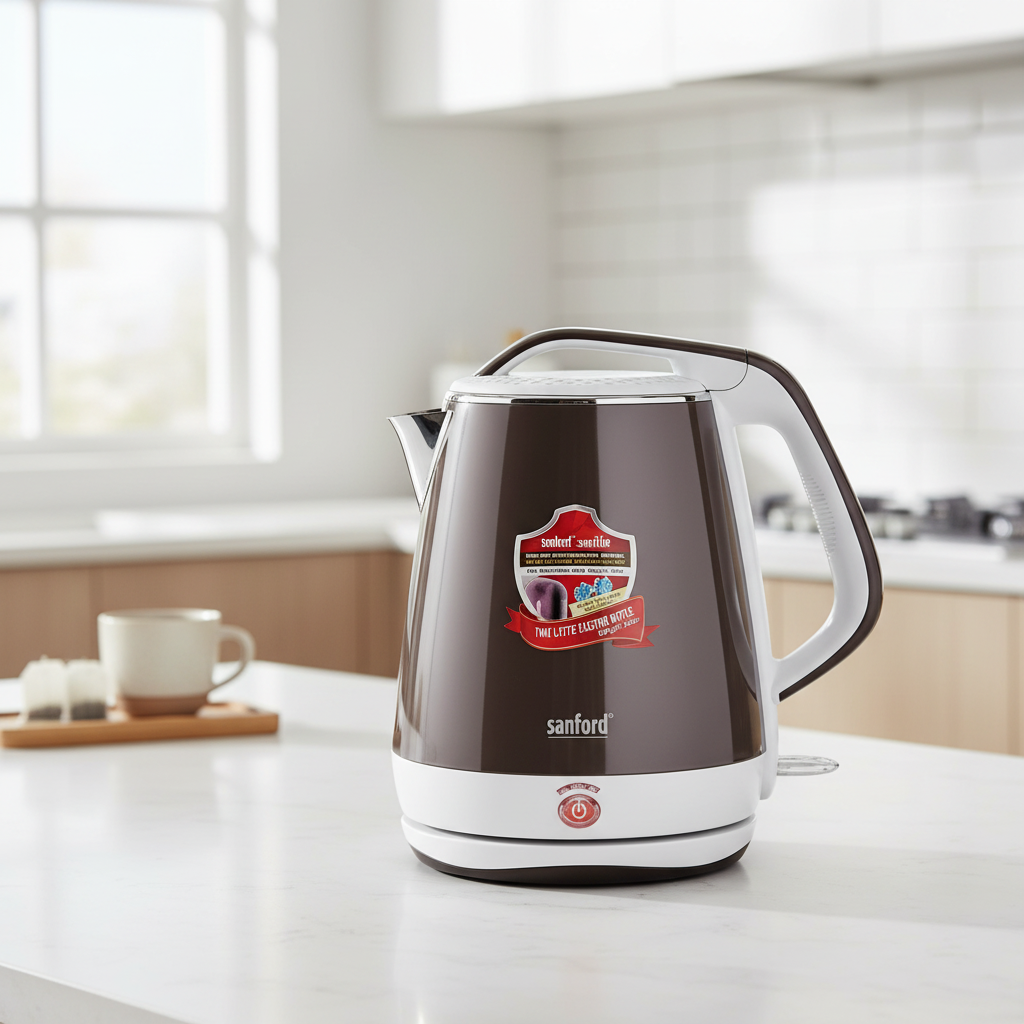 Dawood Lifestyle & Gadgets ke Sanford 1.7L double-layer electric kettle with cool-touch body SF3364EK