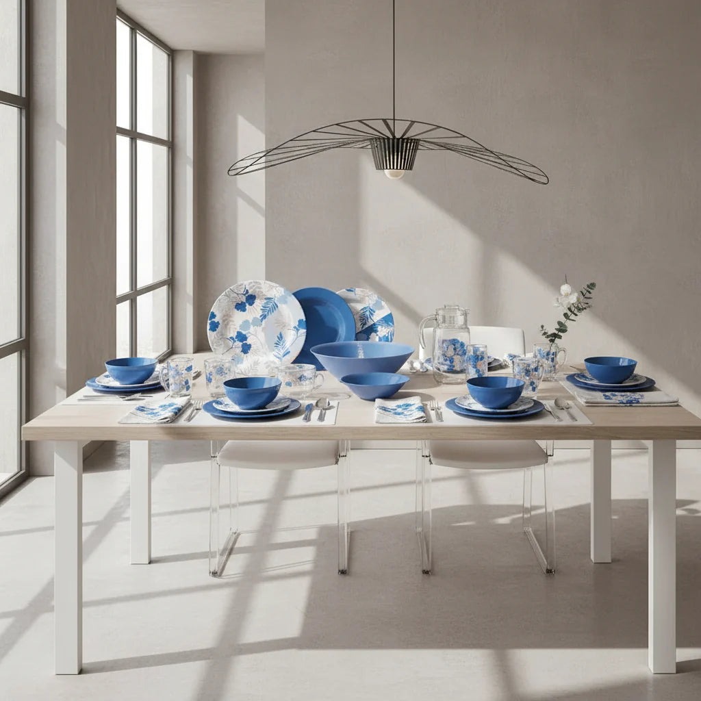 Luminarc Floral Mix 46pcs Dinner set -V4739