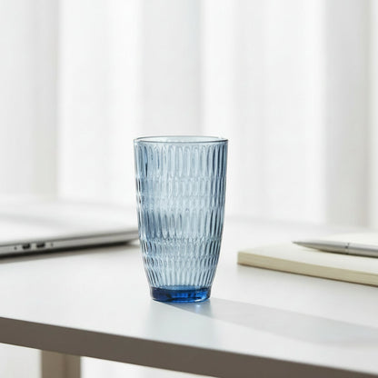 24pcs Luminarc 390ml Glass Tumbler Ricky Dew Mazarine – V8685
