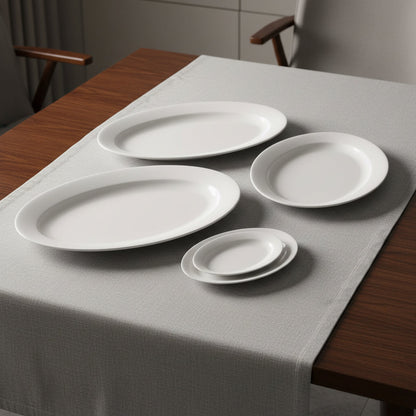 Porcelain Narrow Oval Platter