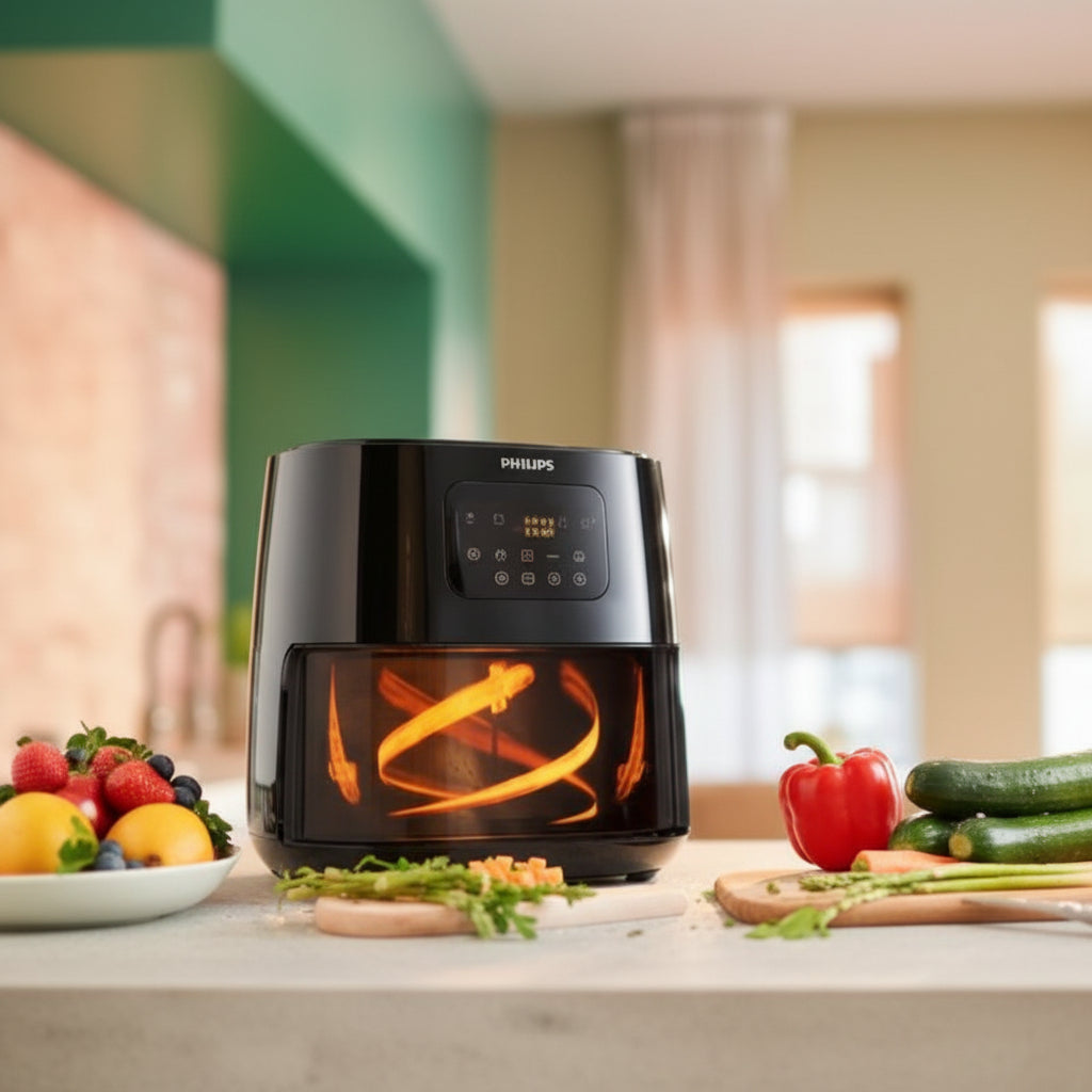 Philips 3000 Series Air Fryer – 4.1L Capacity, 1400W, Rapid Air Technology HD9252/91