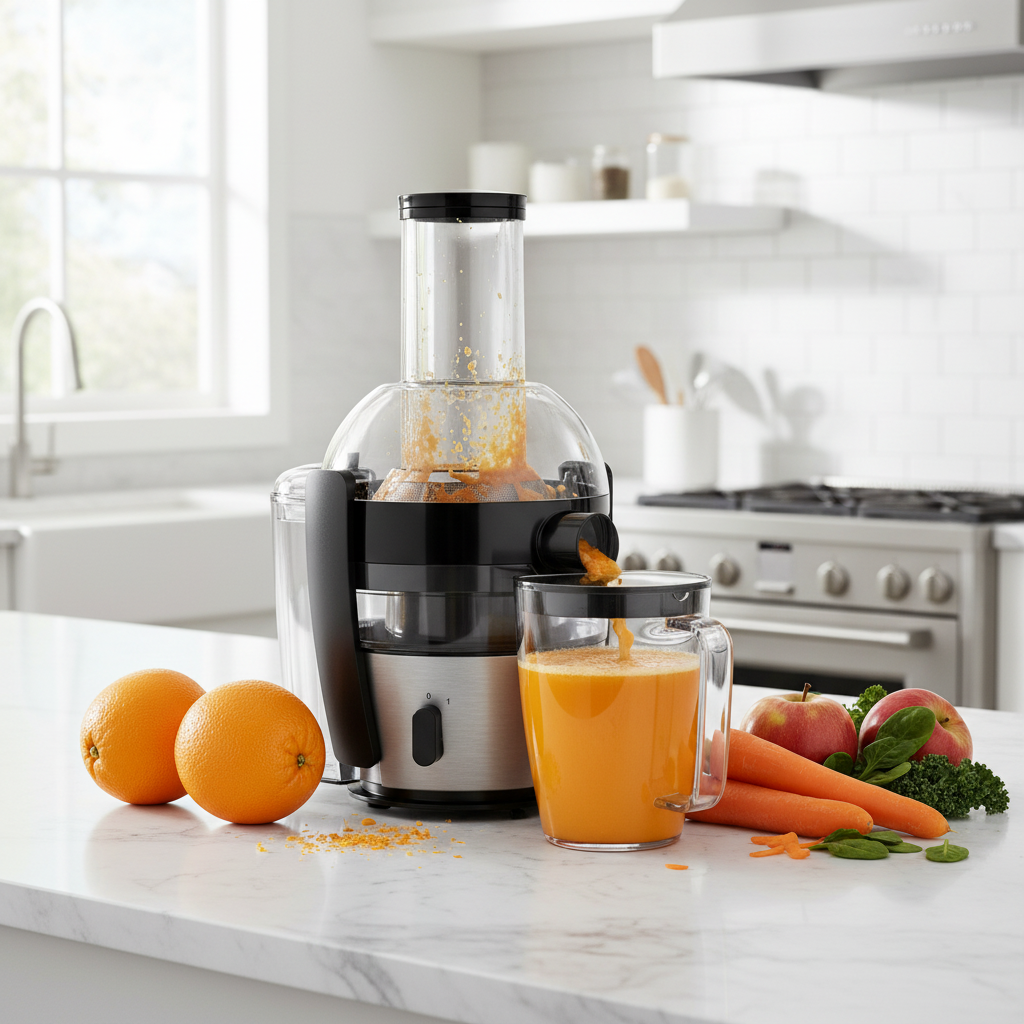 Philips Viva Collection Juicer – 700W, 2L Pulp Container, XL Feeding Tube HR1863/22