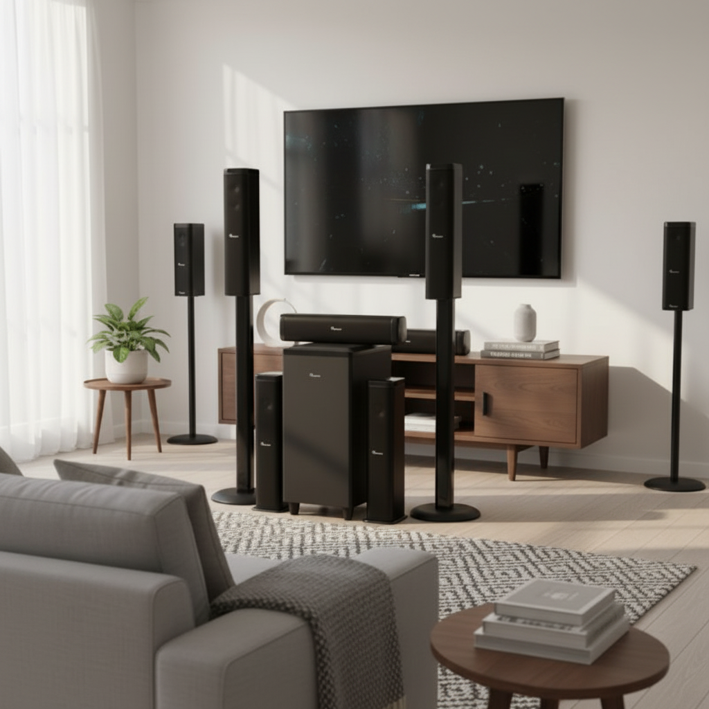 5.1CH Multimedia Speakers 210W – RA/108