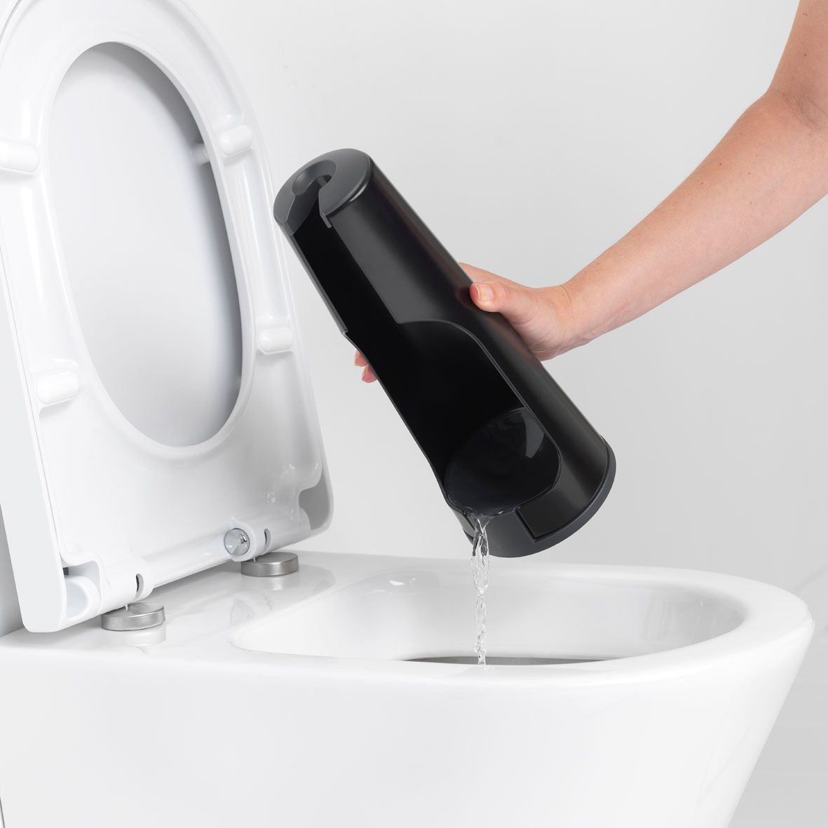 Brabantia Toilet Brush and Holder – Matte Black