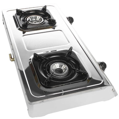 2 Burner Stainless Steel  Gas Cooker – RG/518