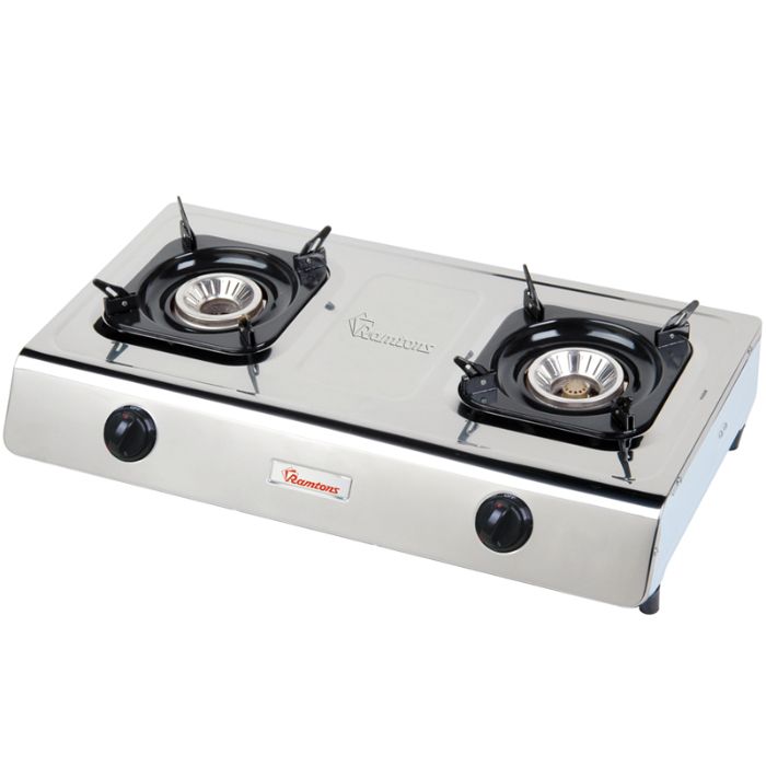 2 Burner Stainless Steel  Gas Cooker – RG/518