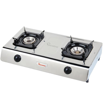 2 Burner Stainless Steel  Gas Cooker – RG/518
