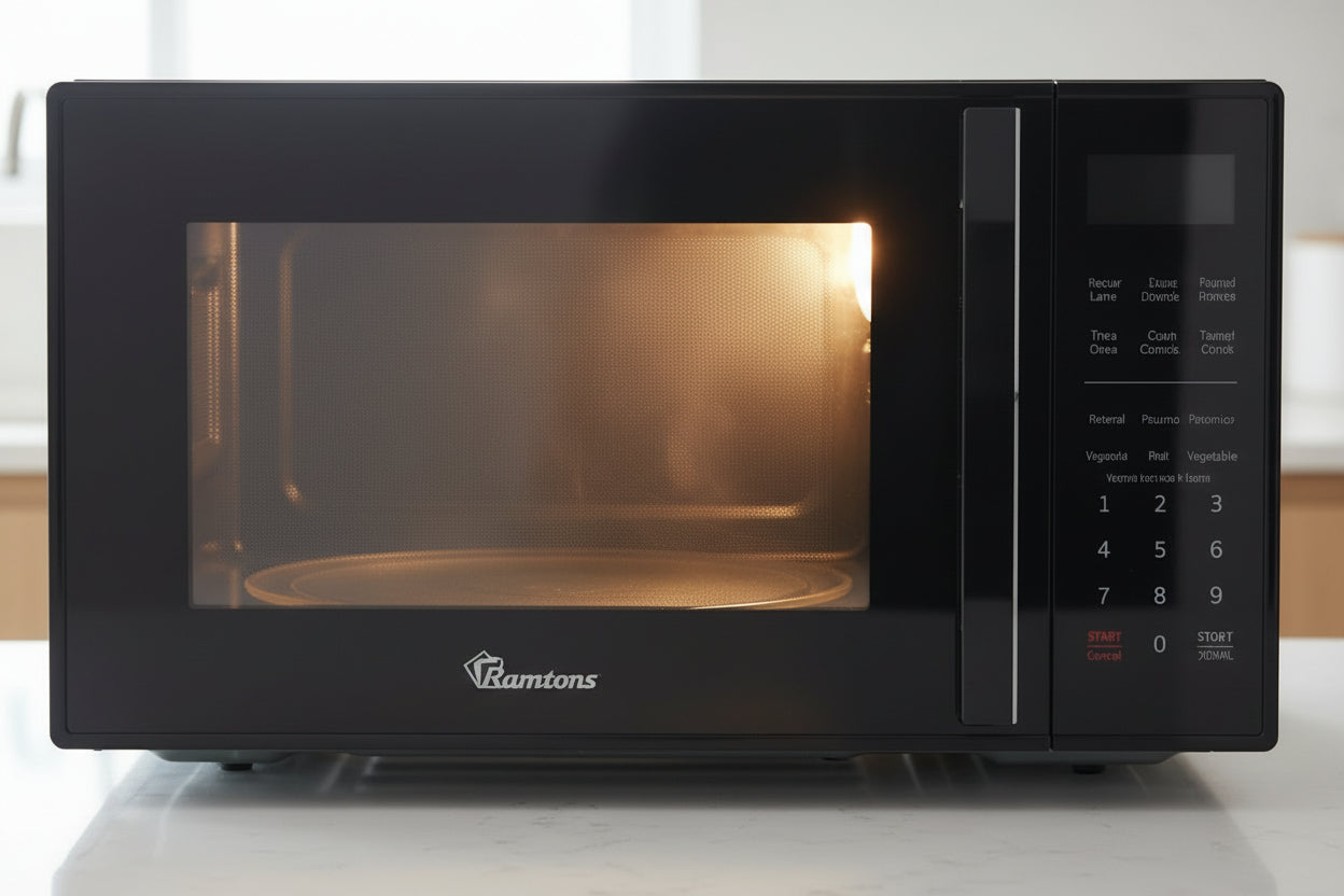 Ramtons 25 Liters Microwave with Grill  and child safety lock– RM/684