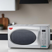 20L silver digital microwave RM/238 with glass turntable and control panel