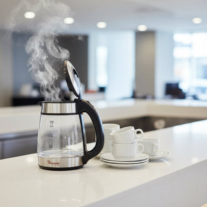 Ramtons Cordless Glass Jug Kettle 1.7 Liters – RM/566
