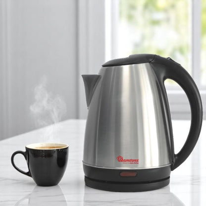 Ramtons Cordless Electric Kettle 1.7 Liters Stainless Steel – RM/570