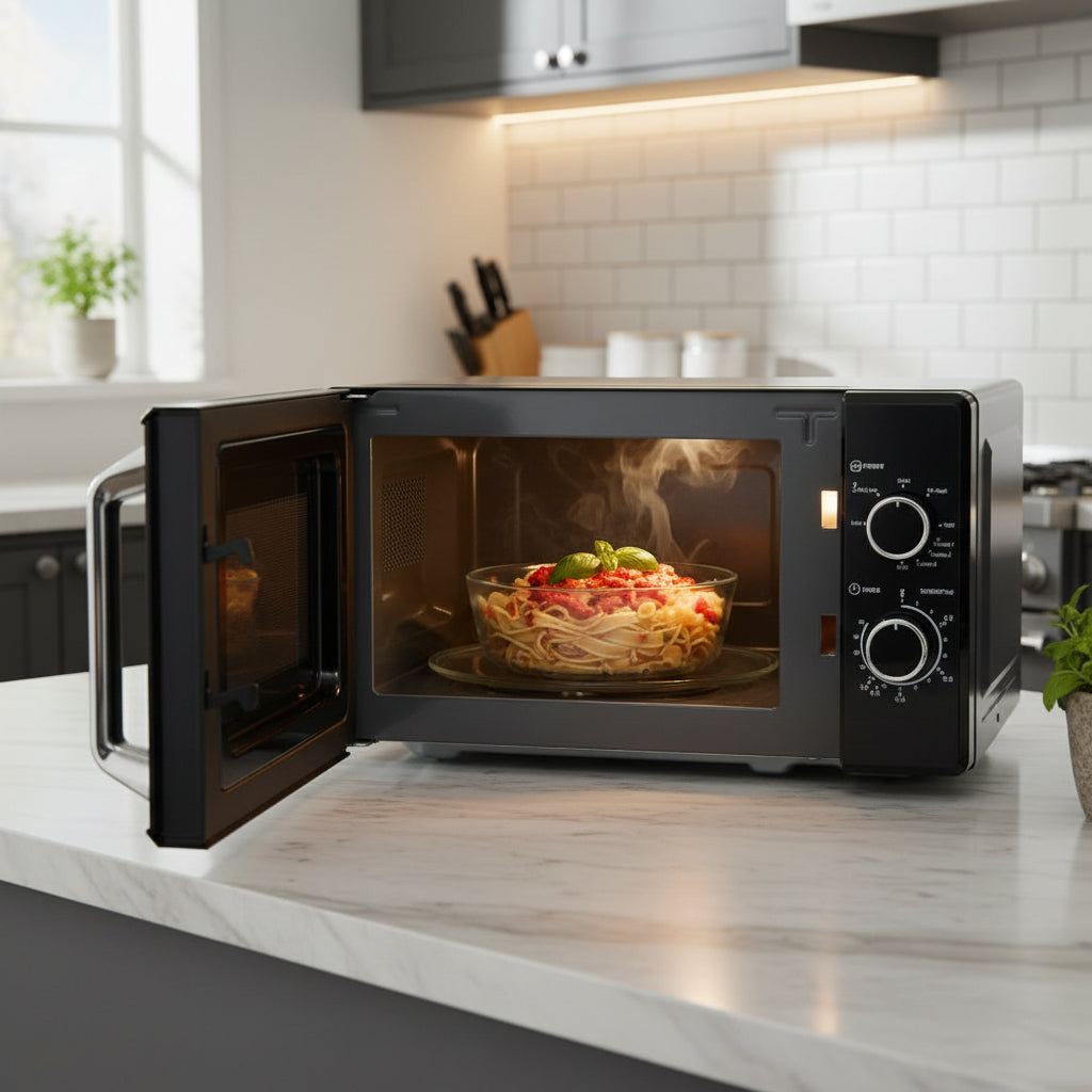 20 Litres Manual Microwave Black – RM/573