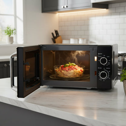 20 Litres Manual Microwave Black – RM/573