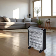 3 bar quartz heater RM/729 electric indoor room heater