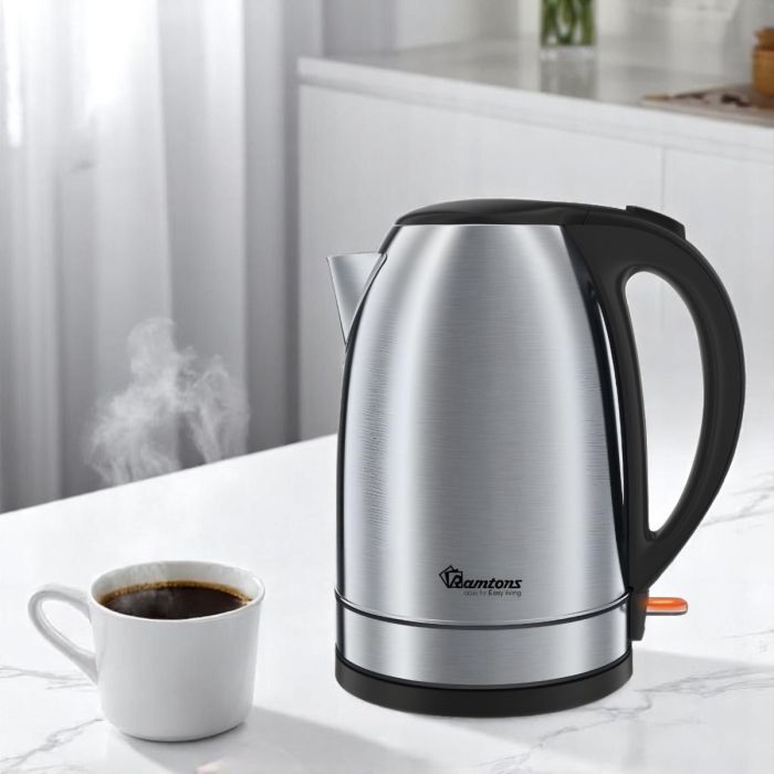 Ramtons Cordless Electric Kettle 2.5 Liters Stainless Steel – RM/770